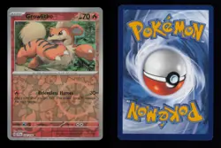 REVERSE HOLO GROWLITHE COMMON 030/198 NM POKEMON - Image 3