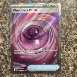 Pokemon Wondrous Patch POR Foil Holo Trainer Item Card 117/088 - Image 1