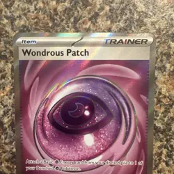 Pokemon Wondrous Patch POR Foil Holo Trainer Item Card 117/088 - Image 3