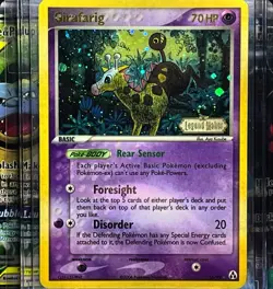 SWIRL - 2006 Pokemon EX Legend Maker Girafarig Reverse Stamped Holo #16/92 - Image 1