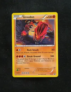 Pokemon "Groudon" XY52 *Holo* Blackstar Promo - English - Nearmint*/Excellent - Image 1