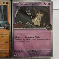 Pokemon Destined Rivals Stamped PreRelease promo 034 049 087 096 - Image 5
