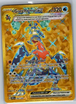 Garchomp ex 260/182 SV04: Paradox Rift - Pokemon Card - NM - Image 1