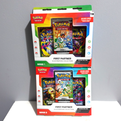 POKEMON First Partner Illustration Collection Series 1 - Series 2 New Sealed Box - Image 2