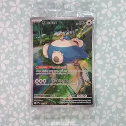 Pokemon Card Snorlax 051 Black Star Promo Scarlet Violet Pokemon 151 ETB Sealed - Image 1