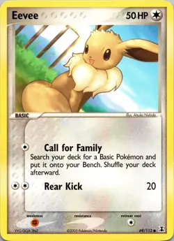 Eevee 69/113 Common Delta Species Pokemon Lightly Played - Image 1