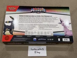 Pokemon TCG Prismatic Evolutions Premium Figure Collection ⚡ FACTORY SEALED ⚡ - Image 4