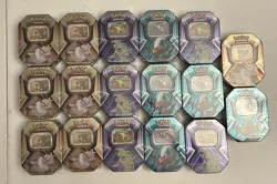 Pokemon Triple Whammy Tins lot of 17 - Image 1
