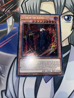 Queen of the Blazing Domain 1st Prismatic Secret MP25-EN147 Yu-Gi-Oh! - Image 1
