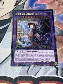 Light and Darkness Dragonlord 1st Starlight Rare MP25-EN009 Yu-Gi-Oh! - Image 1