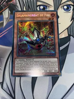Salamangreat of Fire 1st Prismatic Secret MP25-EN144 Yu-Gi-Oh! - Image 1