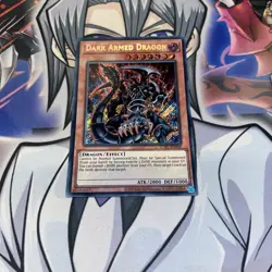 Yu-Gi-Oh Dark Armed Dragon Unlimited Edition LCKC-EN068 Secret Rare - Image 1