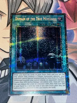 Yu-Gi-Oh MP25-EN026 Domain of the True Monarch Starlight Rare - Image 1