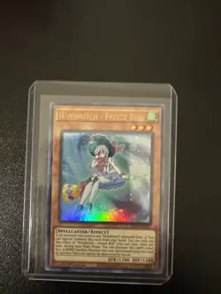Yugioh! Windwitch - Freeze Bell - BLVO-EN017 - Ultra Rare - 1st Edition Near Min - Image 1