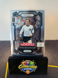 2026 Panini Prizm Monopoly World Cup - Base Card #60 - Franz Beckenbauer - Image 1