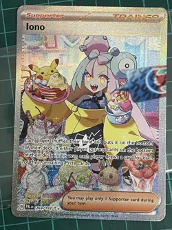 Pokemon TCG Iono Scarlet & Violet - Paldea Evolved 269/193 Special Illust. Rare - Image 1