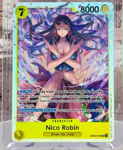NICO ROBIN EB03-055 One Piece Heroines Edition Super Rare Foil Extra Booster - Image 1