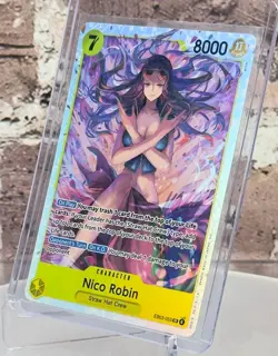 NICO ROBIN EB03-055 One Piece Heroines Edition Super Rare Foil Extra Booster - Image 2