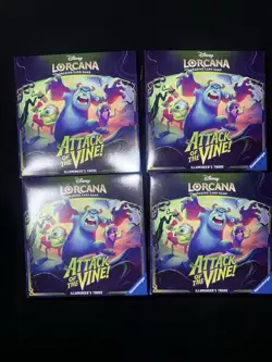 Attack of the Vine! Illumineer’s Trove Lorcana TCG IN STOCK ON HAND Lot of 3 - Image 1