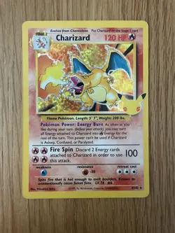Pokemon TCG Charizard 4/102 Celebrations 25th Anniversary Holo Card NM Condition - Image 1