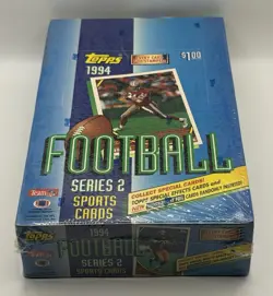 1994 TOPPS SERIES ll FOOTBALL Sealed Wax Box - Image 1