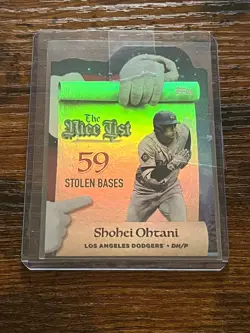2025 Topps The Nice List Shohei Ohtani Dodgers MNL-2 - Image 1