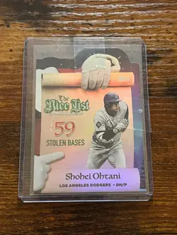 2025 Topps The Nice List Shohei Ohtani Dodgers MNL-2 - Image 2