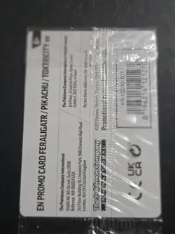 feraligatr 213 illustration contest 2024 promo Sealed - Image 2