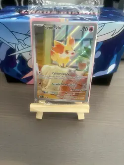 Pokemon TCG Fennekin Pokemon Center Stamped Promo Sealed - Image 1