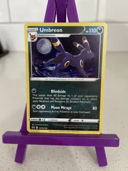 Pokemon TCG Umbreon Sword & Shield Swsh129 Promo - Image 1