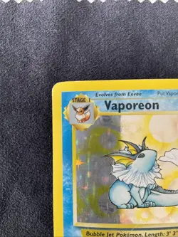 Pokemon TCG Vaporeon Jungle 12/64 Holo Unlimited Holo Rare - Image 2