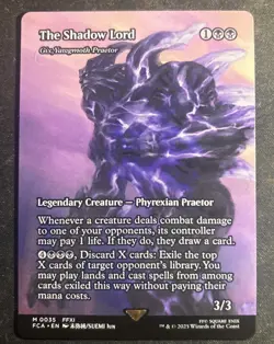 MTG Final Fantasy The Shadow Lord #35 Through the Ages Mythic Rare NM - Image 1