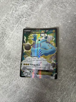 Thundurus EX - 98/108 - Pokemon Roaring Skies XY Full Art Ultra Rare Card LP - Image 1