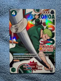 Roronoa Zoro One Piece Card Game English Round 1 promo - Image 1