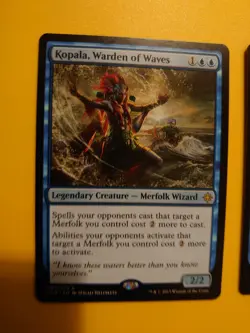 MTG Card. Kopala, Warden of Waves x2 Merfolk Wizard Ixalan Rare - Image 3