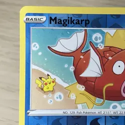 Pokemon TCG Magikarp Rebel Clash 039/192 Reverse Holo Card NM - Image 3