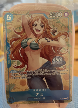 One Piece Card Asia Promo Set Nami P-112 Robin P-111 Bonney P-113 Sealed New - Image 4