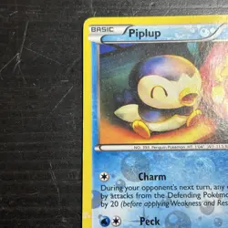 Piplup RC6/RC25 Pokemon Legendary Treasures Reverse Holo Uncommon Card 2013 LP- - Image 2