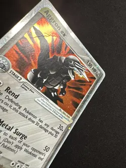 Aggron ex 95/100 MP Pokemon TCG ex Sandstorm Vintage Card - Image 3