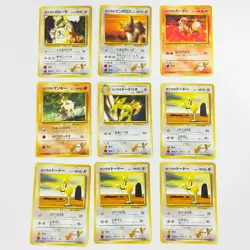 【Heavily played】Pokemon cards lot 100 set Japanese old back Gym Heroes Challenge - Image 4