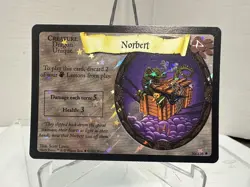 Harry Potter Trading Card Game 2001 Norbert Holo Foil 30/116 Dragon - Image 1