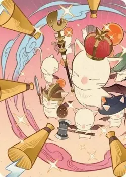 Summon: Good King Mog XII (41/53) - Final Fantasy - Art Series - Image 1