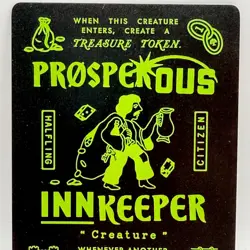Magic The Gathering Prosperous Innkeeper Secret Lair Play 0040 Stenson Rare - Image 1