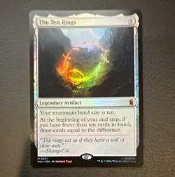 Magic: The Gathering The Ten Rings Marvel Super Heroes Ext Art Foil Mythic 251 - Image 1