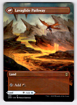 Riverglide Pathway (Borderless) Zendikar Rising - MTG NM 289 - Image 2