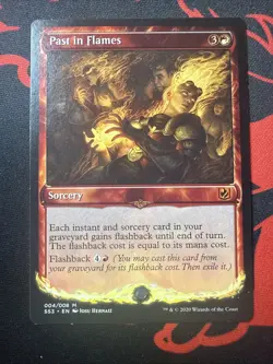 MTG Magic The Gathering Past In Flame Mythic Chandra Spellbook Red Commander - Image 1