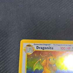 Dragonite 4/62 Holo Rare Fossil Pokemon Unlimited LP - Image 4