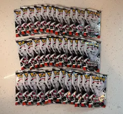 36x White Flare Booster Pack Lot of 36 Factory Sealed Pokemon TCG - Image 1