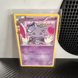 Pokemon TCG Espurr RC14-32 Generations: Radiant Collection Regular Card MP - Image 1