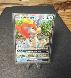 Pokemon TCG Keldeo GX 47/236 NM Holo Rare Unified Minds Kaldeo - Image 1